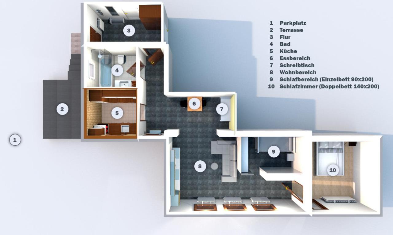 Ferienwohnung Untersteinbach 普费德尔巴赫 外观 照片